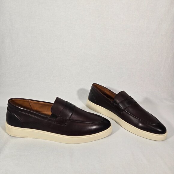 Allen Edmonds Other - ALLEN EDMONDS Randolph 2.0 Espresso Leather Slip-On Sneaker Shoe #7457 Men's 15D